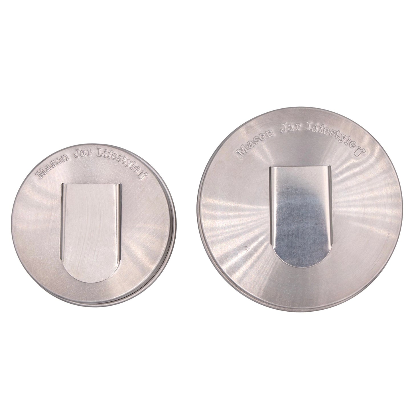 Wide mouth and regular mouth grain dispensers.