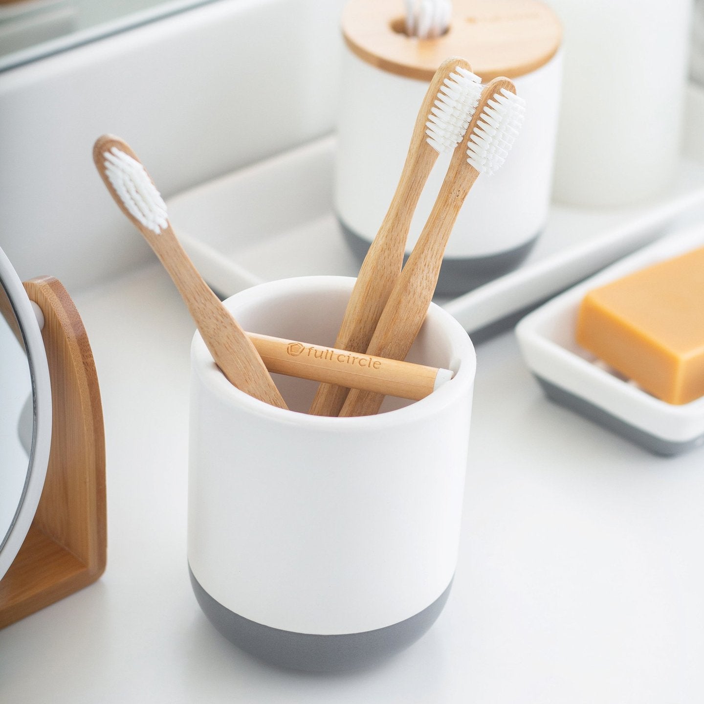 full circle home toothbrush holder.